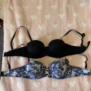 2 push-up bra set